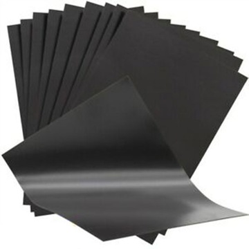 FOLIA MAGNETYCZNA CZARNA, ARKUSZ A4, GRUBOŚĆ 1,5 mm HUNTER - 5 SZTUK