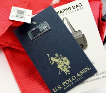 Сумка Складная дорожная пеленальная пеленка, мягкая для мам, США. Поло Ассн. УНИКАЛЬНЫЙ