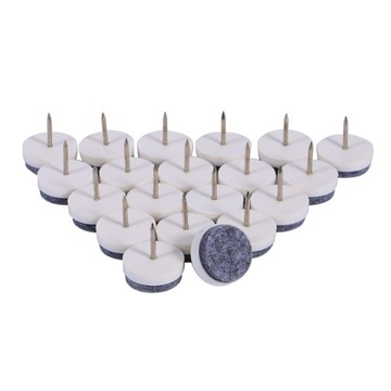 20 sztuk / zestaw 20 mm Podłoga filcowa do mebli