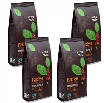 Картонные кофейные зерна Orlen Stop Cafe Espresso Orginal Blend 12x250G = 3KG