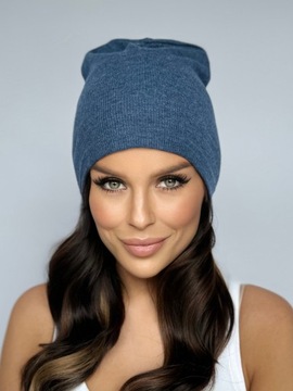 Женская весенняя осенняя шляпа тонкая легкая спортивная джинсовая полоса