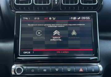 Citroen C3 Aircross  I Crossover 1.2 PureTech 110KM 2021 Citroen C3 Aircross Shine Pack, Kamera 360, Podgrzewane fotele, Tempomat,, zdjęcie 35