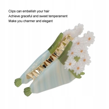 Spinki do włosów Elegancki kształt kwiatu Modne