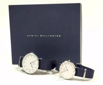 DANIEL WELLINGTON CLASSIC CORNWALL (40MM I 32MM) ZESTAW PREZENTOWY DLA PAR