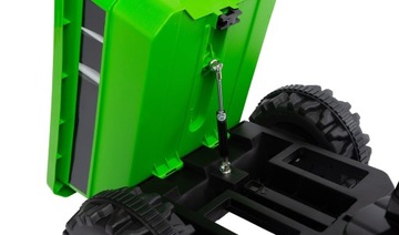 Аккумуляторный трактор Toyz HECTOR GREEN с прицепом
