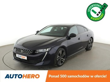 Peugeot 508 II Sedan 2.0 BlueHDI 180KM 2018 Peugeot 508 automat 177KM alcantara navi virtual