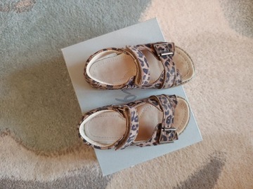 КОЖАНЫЕ САНДАЛИИ ДЛЯ ДЕВОЧЕК MRUGAŁA ROMA PANTERA размер 27