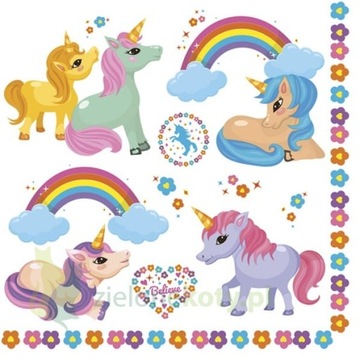 Serwetki papierowe Jednorożec Pony Unicorn Kucyk