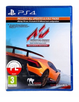 ASSETTO CORSA ULTIMATE EDITION / PS4 / PS5 / WYŚCIGI / POLSKIE NAPISY / PL
