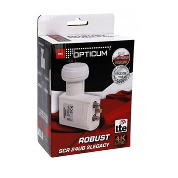 LNB Unicable II Opticum Robust SCR 24UB + TWIN
