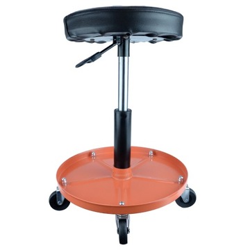 TABORET STOŁEK WARSZTATOWY OBROTOWY SIEDZISKO REGULOWANE 136KG TRWAŁY