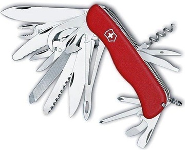 Scyzoryk Szwajcarski WorkChamp XL 0.8564.XL aż 28 funkcji