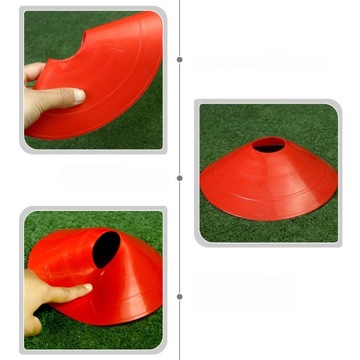 20 ФУТБОЛЬНЫХ ТРЕНИРОВОЧНЫХ КОНУСОВ МНОГОФУНКЦИОНАЛЬНЫЕ ПРОФЕССИОНАЛЬНЫЕ ДИСКИ