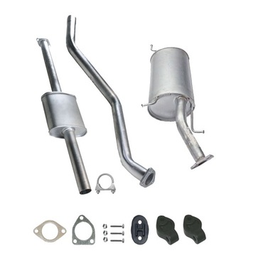 zestaw tłumików Mitsubishi Lancer CS_A CT0 1.3 1.6