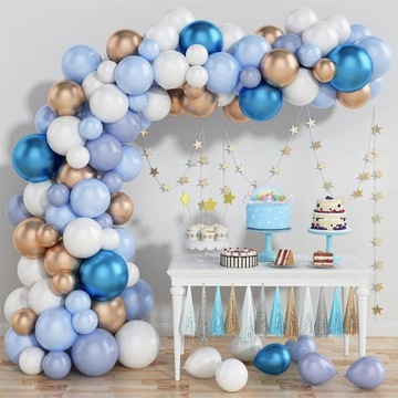 GIRLANDA BALONOWA 105 BALONÓW CHRZEST BABY SHOWER