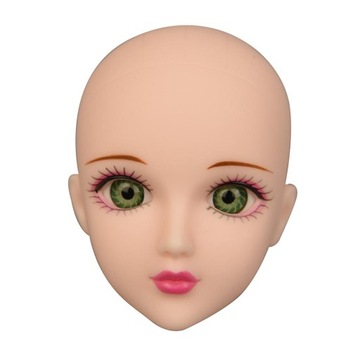 Голова для практики куклы BJD, голова куклы 1/6, кукла BJD Girl