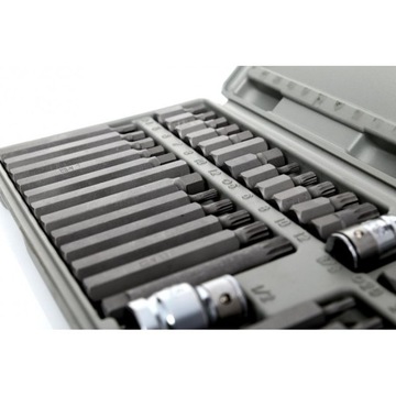 НАБОР БИТ IMBUS HEX TORX SPLINE 40 EL. ЧЕХОЛ ДЛЯ КЛЮЧЕЙ CR-V KD10219