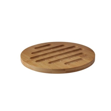 Podstawka podkładka pod garnek bambusowa 18 cm