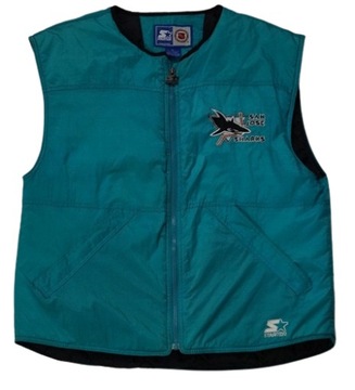 Kamizelka SHARKS Starter NHL Korea XL Vintage