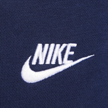 Nike granatowy męski komplet dresowy sportowy bluza spodnie regular fit XL
