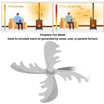Каминный вентилятор с 4 лопастями. Лопасть вентилятора