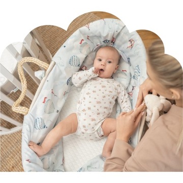 Антибактериальный матрас Espiro Next HR для гондольной коляски 4 в 1 — дышащий