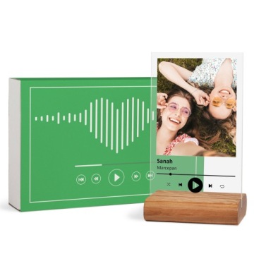 Spotify рамка с фото ко Дню мальчика, подарок парню + коробочка