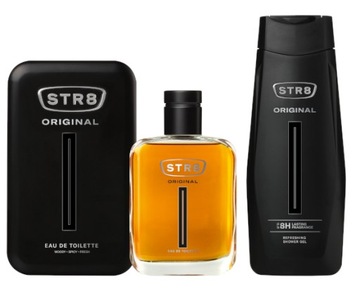 STR8 ORIGINAL ZESTAW 2cz EDT 100ml + ŻEL 400ml