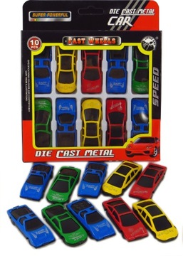 ПРУЖИНЫ ПРУЖИНЫ 10 ШТ. МЕГА НАБОР ИЗ 10 МЕТАЛЛИЧЕСКИХ МАШИНОК