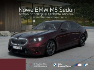 BMW Seria 5 G90-91 M Sedan 4.4 V8 727KM 2026 BMW M5 M5 Sedan 727 KM PHEV - Lakier BMW Individual - Gotowy do Odbioru