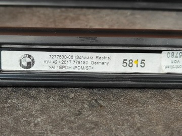 BMW F31 STŘEŠNÍ NOSIČ STŘEŠNÍ ČERNÉ LEVÝ + PRAVÝ KOMPLET 7277630 7277629