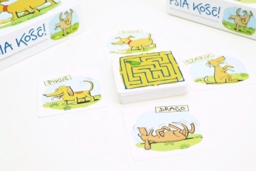 Пазл Собачья кость 1000 эл. + Собачья кость, семейная игра, нарисованная А. Млечко