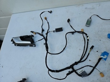 ВНУТРЕННИЕ РУЧКИ, НАКЛАДКА НА ДВЕРИ С ПОДСВЕТКОЙ AMBIENTE AUDI A4 B9 8W ЕВРОПА