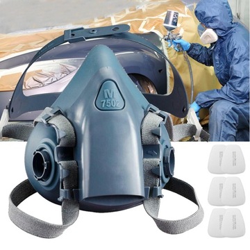 Полумаска 3M Paint Mask 7502 НАБОР