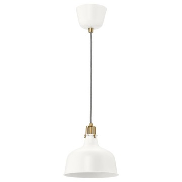 IKEA RANARP Lampa wisząca, kremowy 23cm