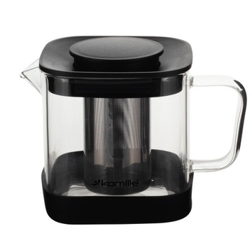 СТЕКЛЯННЫЙ КУВШИН, ЖАРОСТОЙКИЙ ПИВОВАРИТЕЛЬ