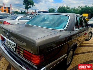 Mercedes Klasa S W126 Sedan 4.2 SE,SEL 204KM 1987 Mercedes-Benz Klasa S Sprawny super stan long Okazja 4.2 Benzyna 204KM, zdjęcie 8
