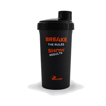 OLIMP SHAKER BRAKE THE RULES 700ml BIDON BIAŁKO SZEJKER DO ODŻYWEK