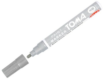 MARKER OLEJNY MEDIUM 2,5 mm SREBRNY 440 TOMA