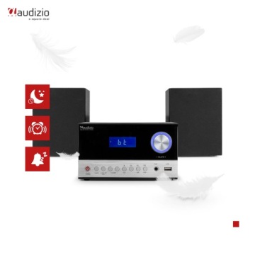 Стереосистема HiFi BT CD MP3 FM-радио USB-пульт дистанционного управления