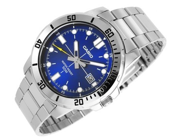ZEGAREK MĘSKI CASIO MTP-VD01D MODNY + PUSZKA
