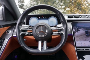 Mercedes Klasa S W223/V223 Sedan 2.9 400d 330KM 2021 Mercedes-Benz Klasa S SalonPL, AMGLine, 4Matic, Tylna os skretna, ACC, Kam, zdjęcie 13