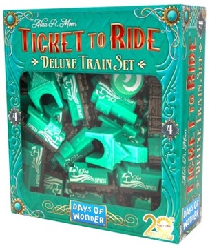 Ticket to Ride: 20th Anniversary Deluxe train Green