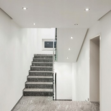 Halogen Oczko Wodoodporne Oprawka Sufitowa + LED