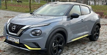 Nissan Juke II Crossover 1.0 DIG-T 114KM 2022 Nissan Juke 1.0 benzyna, KIIRO, JAK NOWY Niski Przebieg Benzyna 114KM
