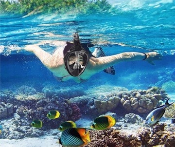 ПОЛНОЛИЦЕВАЯ СКЛАДНАЯ МАСКА ДЛЯ ДАЙВИНГА