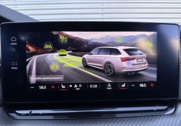 Skoda Octavia IV RS Kombi 2.0 TDI SCR 200KM 2021 Skoda Octavia 2.0TDI RS 200KM DSG Navi 4Podgrzew.Fot. LED Matrix HeadUp Al, zdjęcie 23