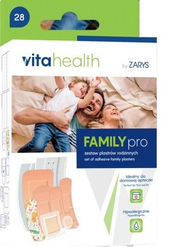 Zestaw PLASTRÓW FAMILYPRO MIX 28 sztuk