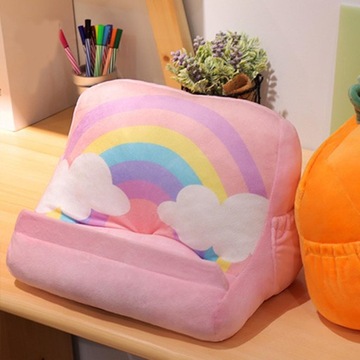 Poduszka Stojak na tablet z elastyczną tęczą