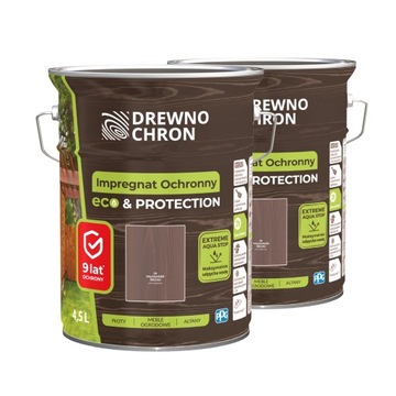 Drewnochron Impregnat do drewna Eco&Protection palisander śr. 9L